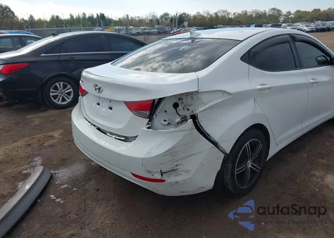2015 Hyundai Elantra Se from USA, damaged, VIN 5NPDH4AE2FH631985